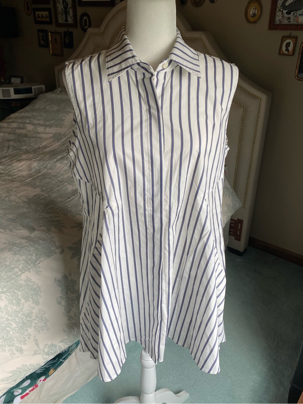 Donna Karan Sleeveless Blouse Top/Tunic NWT